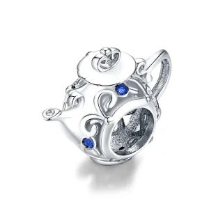 (imagine pentru) Talisman Tip Pandora Ceainic gol din argint - BSC274