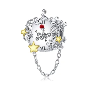 (imagine pentru) Talisman Tip Pandora Ceas magic în două tonuri în două nuanțe - BSC406