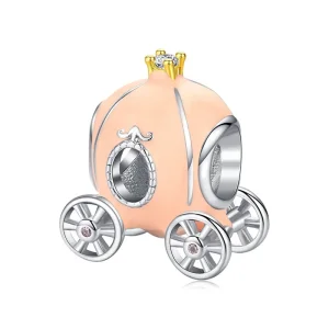 (imagine pentru) Talisman Tip Pandora Cenușăreasa din argint - BSC135