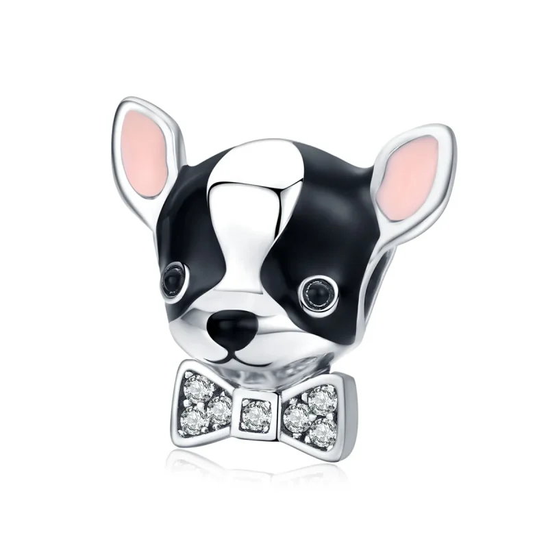 (imagine pentru) Talisman Tip Pandora Chihuahua din argint - SCC1310
