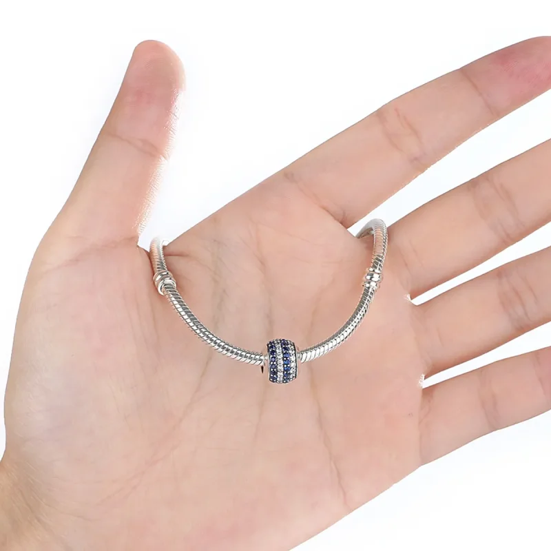 (imagine pentru) Talisman Tip Pandora Coasta Albastră din argint - SCC104 - Vizualizare 4