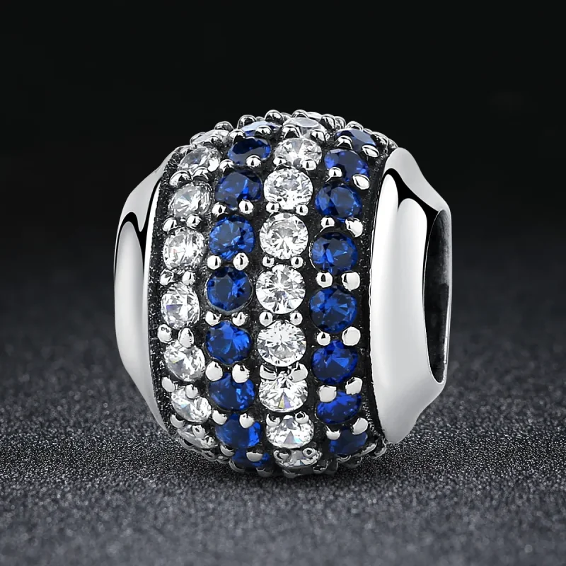 (imagine pentru) Talisman Tip Pandora Coasta Albastră din argint - SCC104 - Vizualizare 5