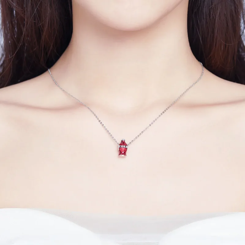 (imagine pentru) Talisman Tip Pandora Coca Cola din argint - SCC1159 - Vizualizare 3
