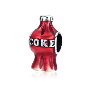 (imagine pentru) Talisman Tip Pandora Coca Cola din argint - SCC1159