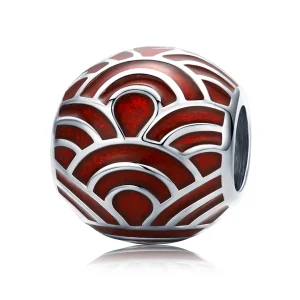 (imagine pentru) Talisman Tip Pandora Colorat din argint - BSC133