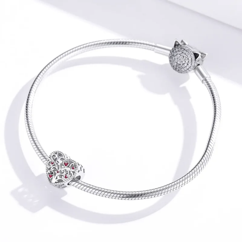 (imagine pentru) Talisman Tip Pandora Copacul Vieții din argint - BSC279 - Vizualizare 3