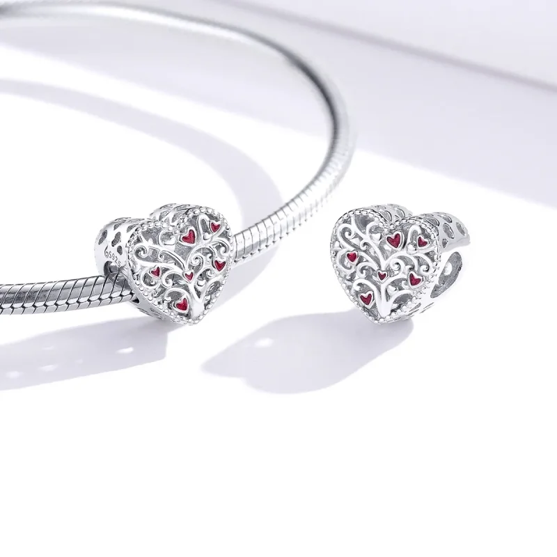 (imagine pentru) Talisman Tip Pandora Copacul Vieții din argint - BSC279 - Vizualizare 4