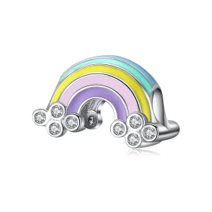 (imagine pentru) Talisman Tip Pandora Curcubeu din argint - SCC1425