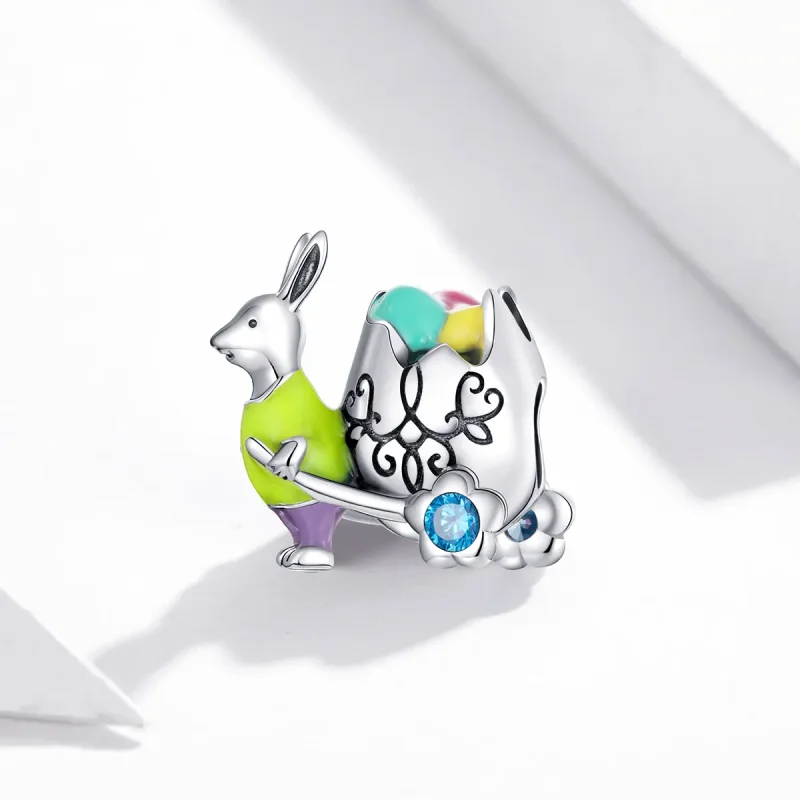 (imagine pentru) Talisman Tip Pandora Domnule Iepure din argint - SCC1755 - Vizualizare 2