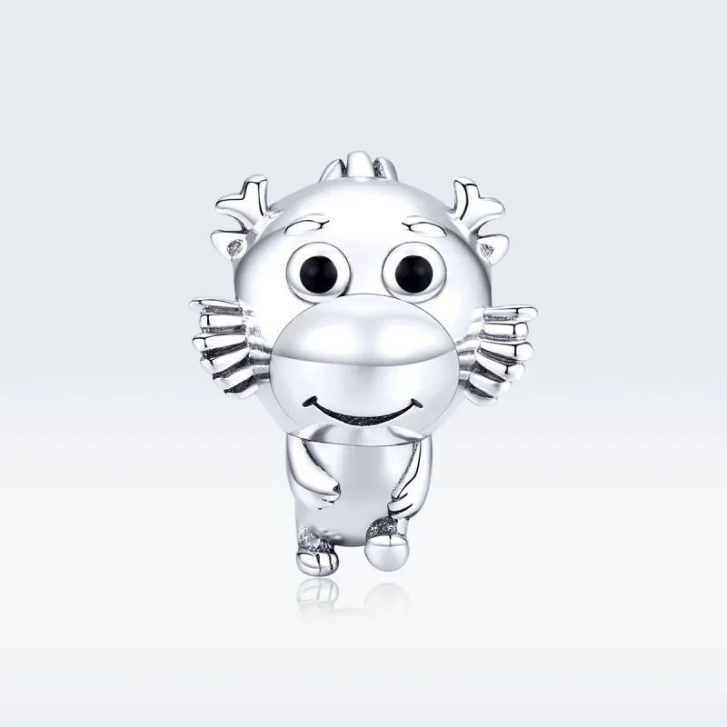 (imagine pentru) Talisman Tip Pandora Dragon Baby din argint - SCC1489 - Vizualizare 5