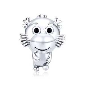 (imagine pentru) Talisman Tip Pandora Dragon Baby din argint - SCC1489