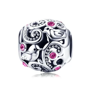 (imagine pentru) Talisman Tip Pandora Dragoste Messenger din argint - SCC1014