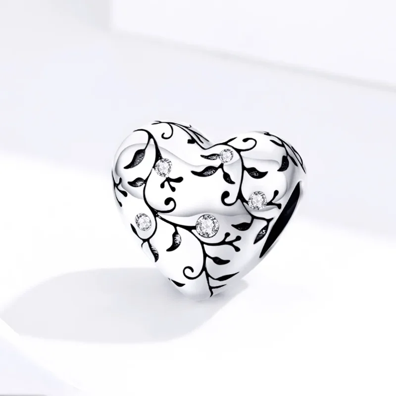 (imagine pentru) Talisman Tip Pandora Modele retro din argint - SCC1323 - Vizualizare 2