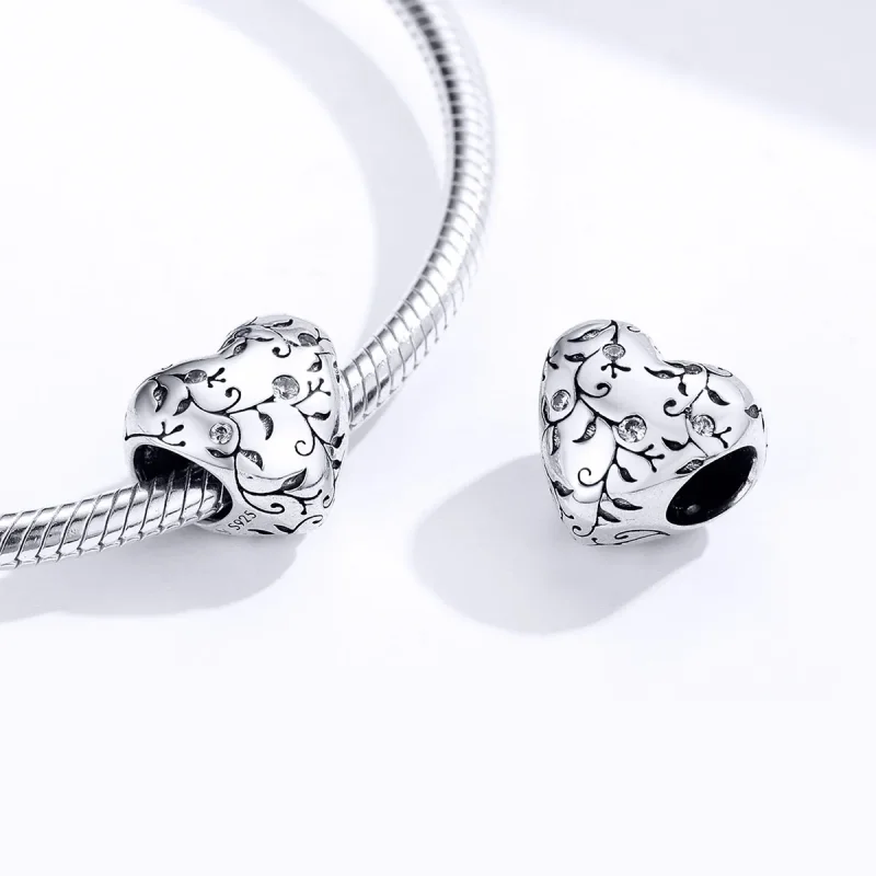 (imagine pentru) Talisman Tip Pandora Modele retro din argint - SCC1323 - Vizualizare 4