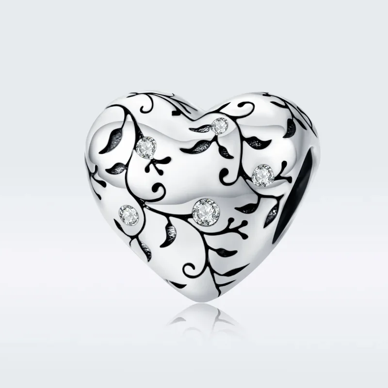 (imagine pentru) Talisman Tip Pandora Modele retro din argint - SCC1323 - Vizualizare 5