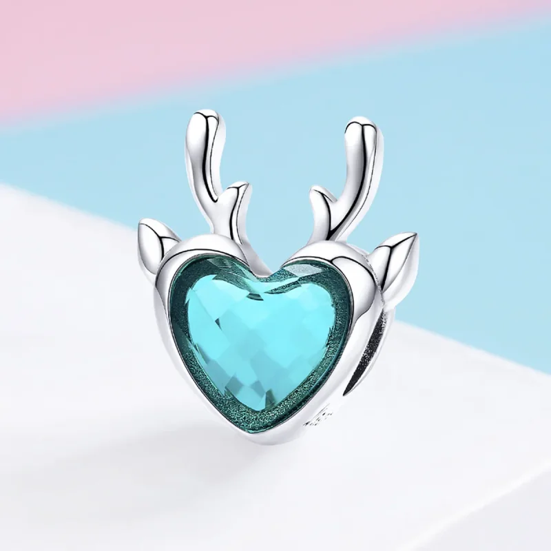 (imagine pentru) Talisman Tip Pandora Elan din argint - SCC1022 - Vizualizare 2