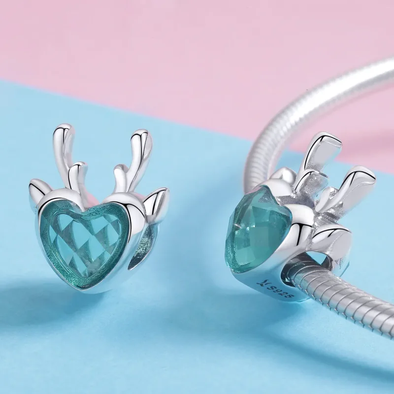 (imagine pentru) Talisman Tip Pandora Elan din argint - SCC1022 - Vizualizare 4