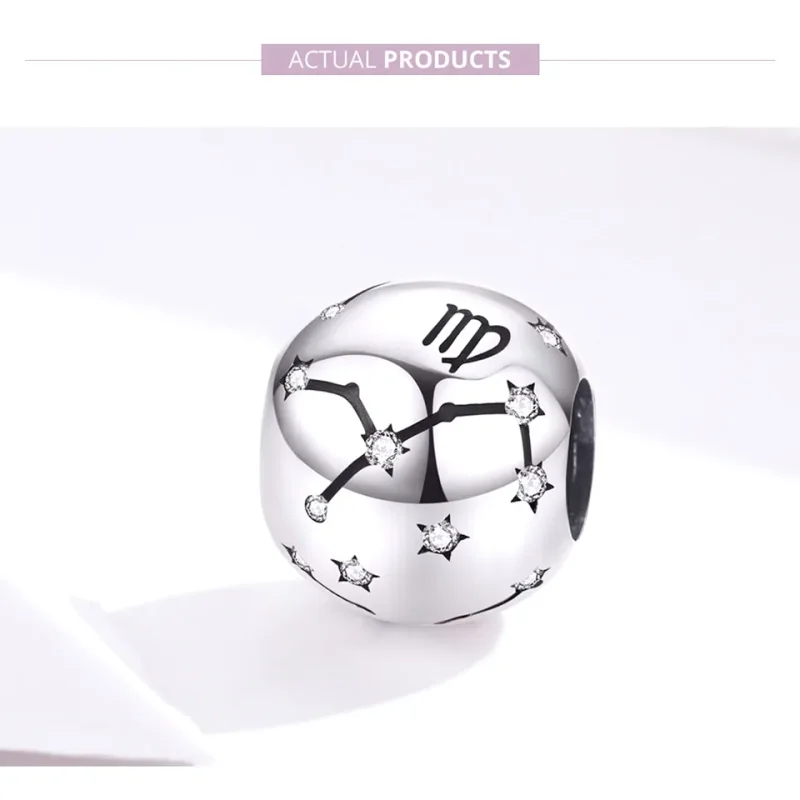 (imagine pentru) Talisman Tip Pandora Fecioara din argint - SCC1218-6 - Vizualizare 2