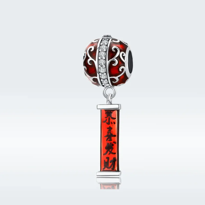 (imagine pentru) Talisman Tip Pandora Felinar din argint - BSC134 - Vizualizare 5