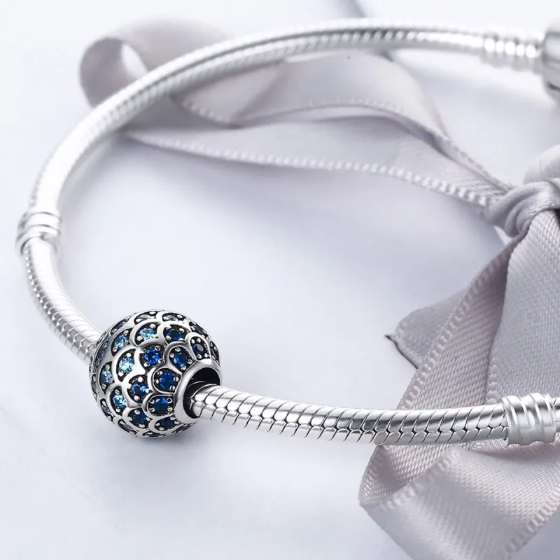 (imagine pentru) Talisman Tip Pandora Fiica lui Ocean din argint - SCC169 - Vizualizare 4