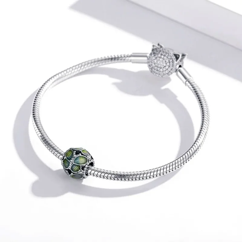 (imagine pentru) Talisman Tip Pandora Fluturi fantezi din argint - SCC1705 - Vizualizare 3
