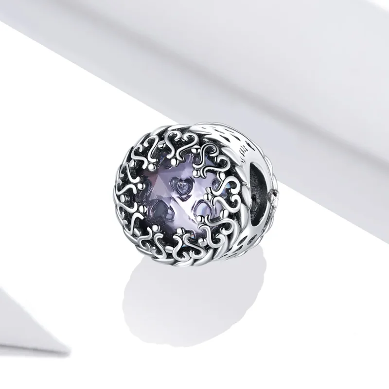 (imagine pentru) Talisman Tip Pandora Frumusețea durează pentru totdeauna din argint - SCC1791 - Vizualizare 2