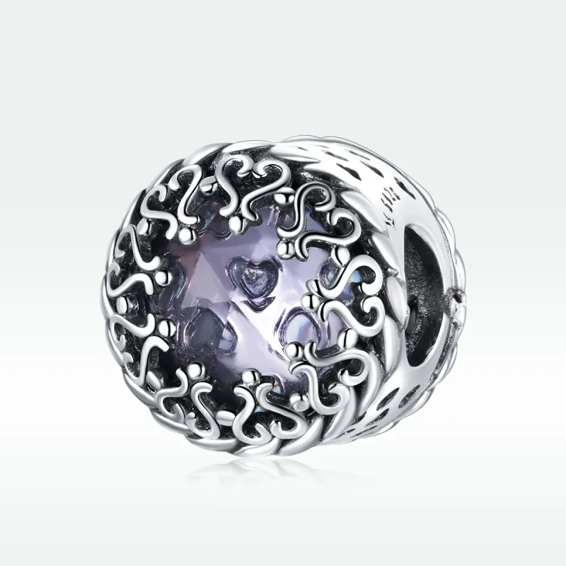 (imagine pentru) Talisman Tip Pandora Frumusețea durează pentru totdeauna din argint - SCC1791 - Vizualizare 5