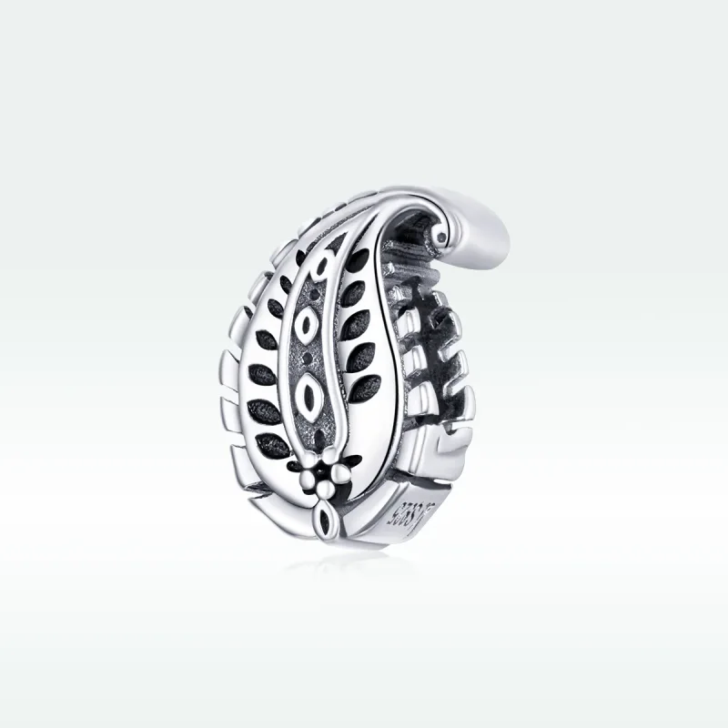 (imagine pentru) Talisman Tip Pandora Frunze Vintage din argint - SCC1824 - Vizualizare 5