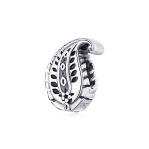 (imagine pentru) Talisman Tip Pandora Frunze Vintage din argint - SCC1824