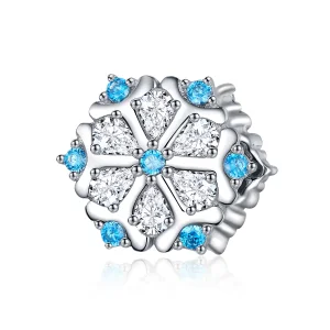 (imagine pentru) Talisman Tip Pandora Fulg de nea din argint - SCC1077