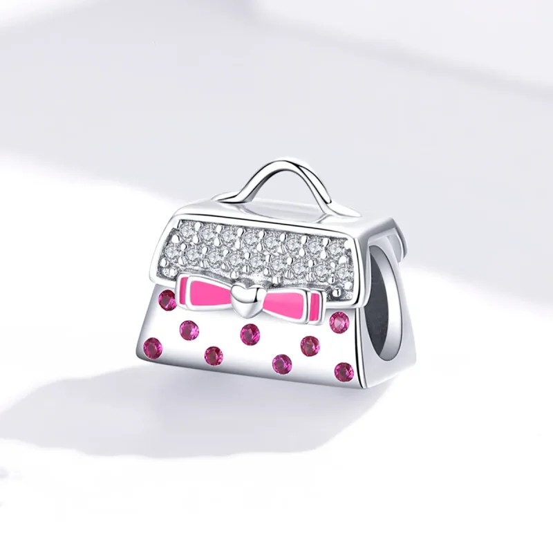 (imagine pentru) Talisman Tip Pandora Geantă de mână din argint - SCC1391 - Vizualizare 2