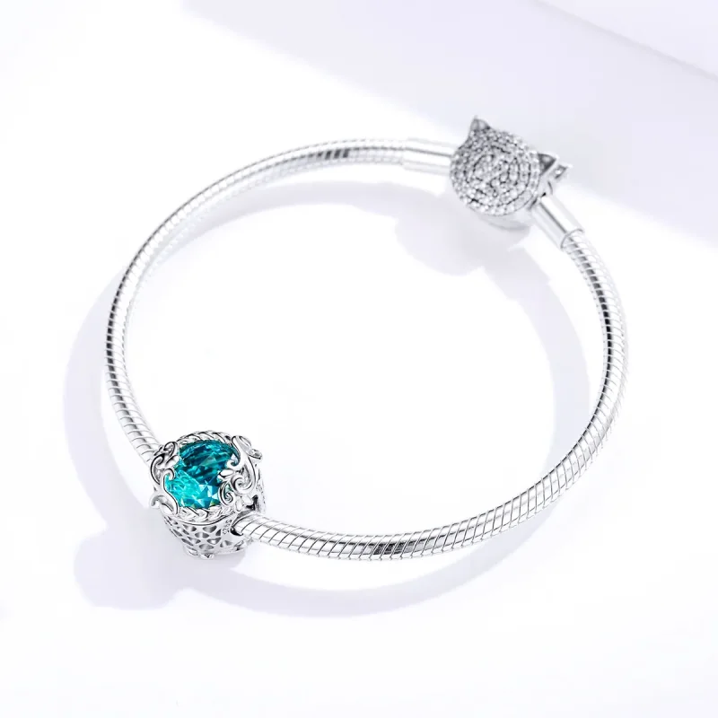 (imagine pentru) Talisman Tip Pandora Grădina Cecret din argint - BSC105 - Vizualizare 3