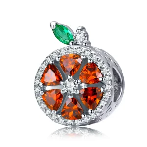 (imagine pentru) Talisman Tip Pandora Grepfrut din argint - SCC1277