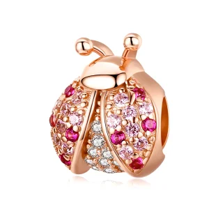 (imagine pentru) Talisman Tip Pandora Gărgăriță din aur rose - SCC1120-C