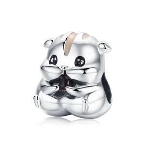 (imagine pentru) Talisman Tip Pandora Hamster din argint - SCC1133