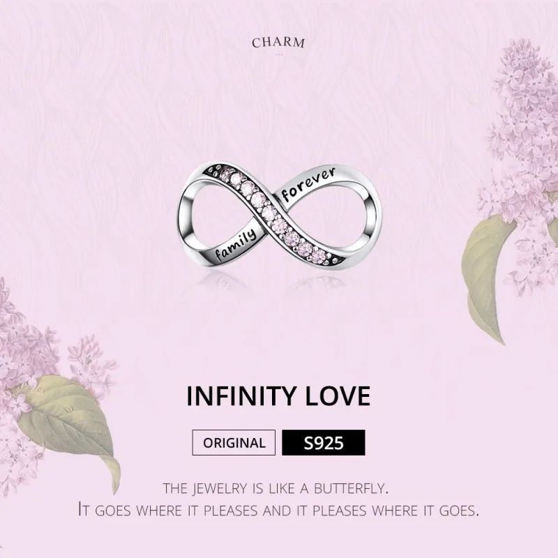 (imagine pentru) Talisman Tip Pandora Infinit din argint - SCC1146-PK - Vizualizare 2