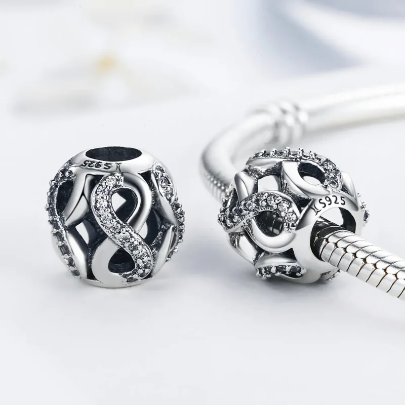 (imagine pentru) Talisman Tip Pandora Infinit din argint - SCC141 - Vizualizare 5