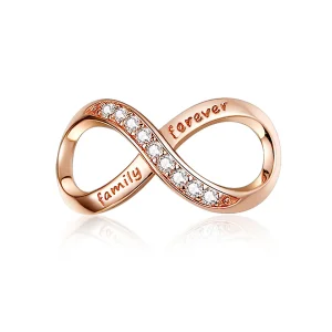(imagine pentru) Talisman Tip Pandora Infinit din aur rose - SCC1146-C