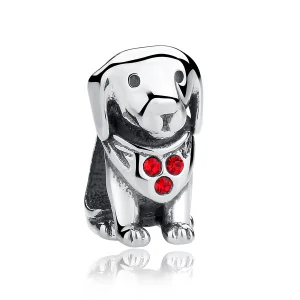 (imagine pentru) Talisman Tip Pandora Labrador din argint - SCC016