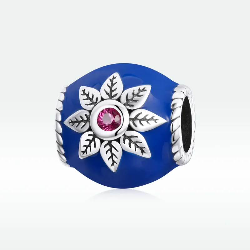 (imagine pentru) Talisman Tip Pandora Lotus din argint - SCC1822 - Vizualizare 5