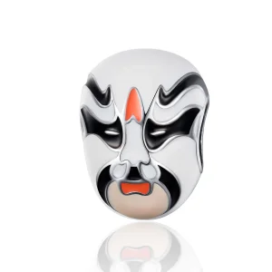 (imagine pentru) Talisman Tip Pandora Machiaj facial în operă din argint - SCC1192