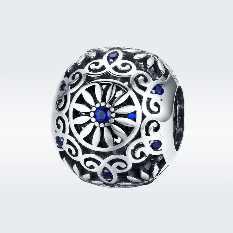 (imagine pentru) Talisman Tip Pandora Margaretă din argint - SCC1119 - Vizualizare 3