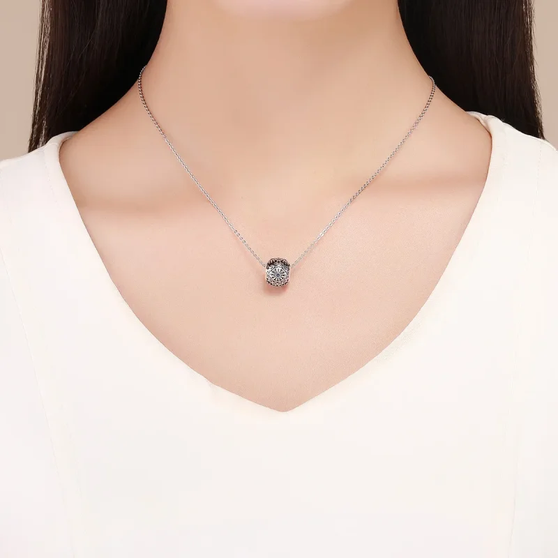 (imagine pentru) Talisman Tip Pandora Margaretă din argint - SCC1119 - Vizualizare 4
