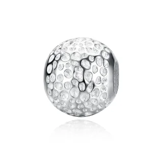 Talisman Tip Pandora Margele Cu Textură din argint - SCC1245 (imagine pentru) Talisman Tip Pandora Margele Cu Textură din argint - SCC1245