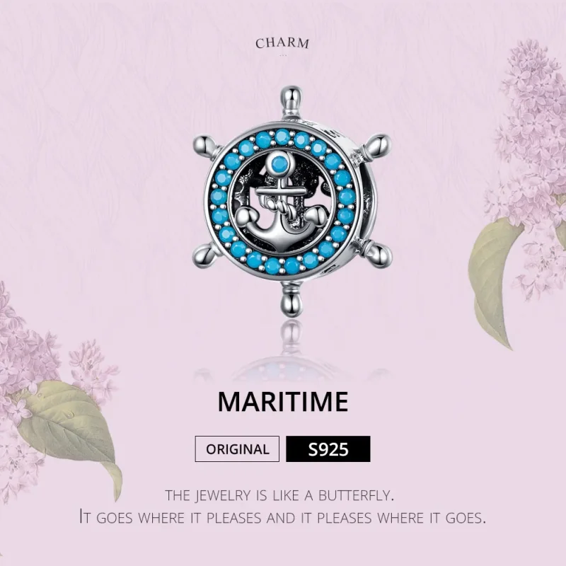 (imagine pentru) Talisman Tip Pandora Maritim din argint - SCC1200 - Vizualizare 2