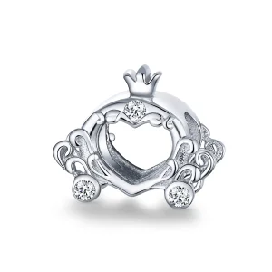 (imagine pentru) Talisman Tip Pandora Masina de dovleac Cenusareasa lui din argint - BSC270