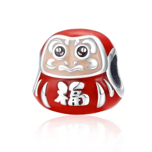 (imagine pentru) Talisman Tip Pandora Micul Daruma din argint - SCC1087