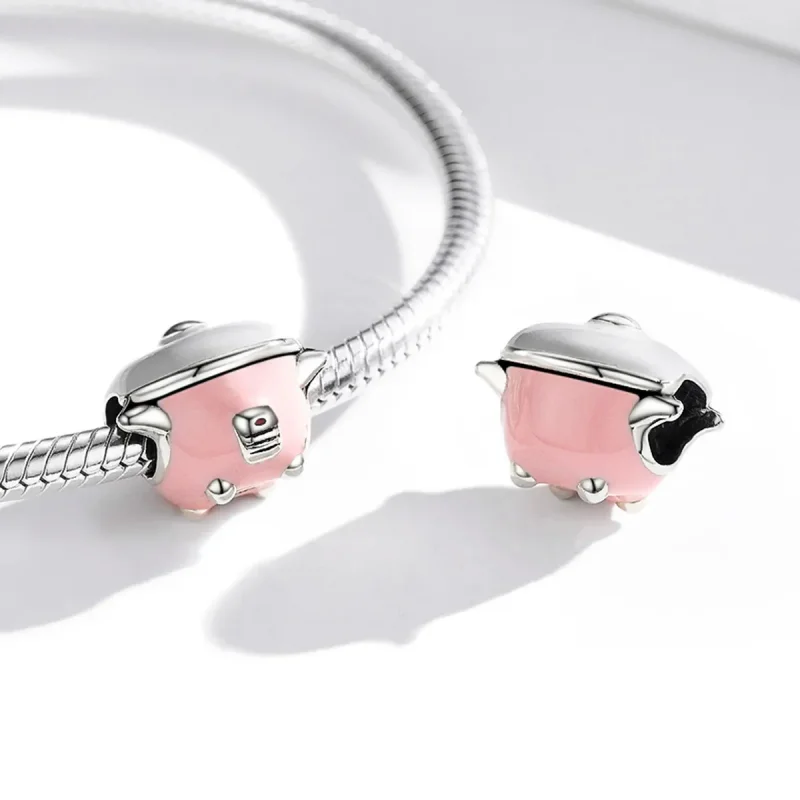 (imagine pentru) Talisman Tip Pandora Mini aragaz cu orez din argint - SCC1862 - Vizualizare 3