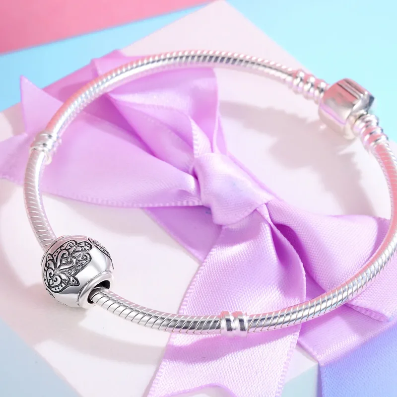 (imagine pentru) Talisman Tip Pandora Mâna Fatimei din argint - SCC306 - Vizualizare 6