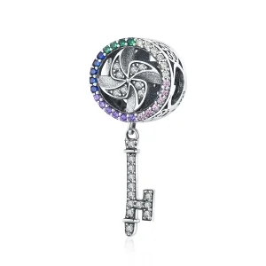 (imagine pentru) Talisman Tip Pandora Moara de vant din argint - SCC1081